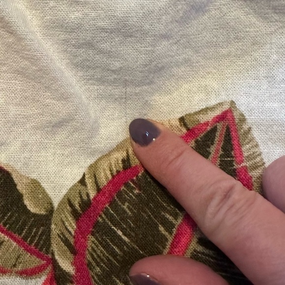 Old Navy Shorts Womens 18 Multicolor Floral Linen Blend Everyday Short Preppy - Picture 8 of 11